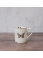 Mikasa Durable Porcelain Butterly Mug