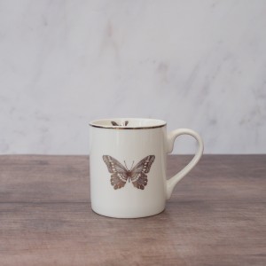 Mikasa Durable Porcelain Butterly Mug