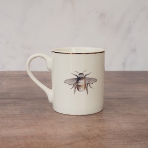 Mikasa Porcelain Queen Bee Straight Mug