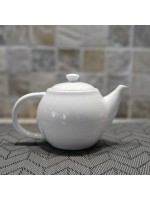 400ml White Porcelain Teapot 