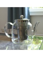 1000ml Borosilicate Glass Teapot With Stainless Steel Infuser