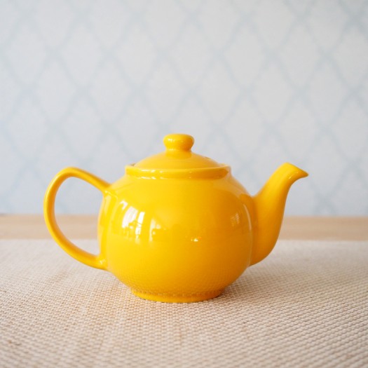 450ml Mustard Teapot For One
