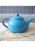 450ml Bright Blue Teapot For One