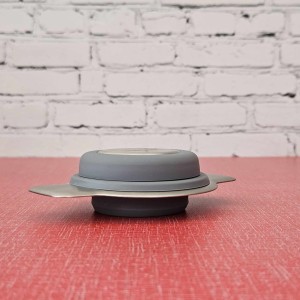 Grey Silicone Tea Infuser With A Lid Expandable Reusable Infuser  Grey Silicone Tea Infuser With A Lid Expandable Reusable Infuser