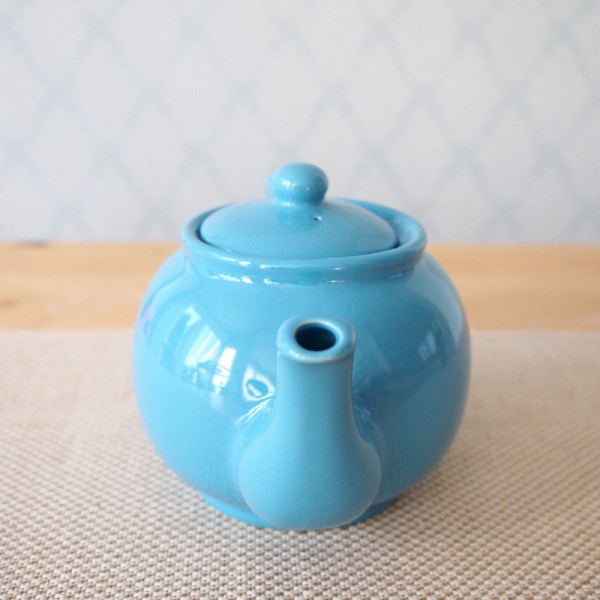 1100l Vibrant Blue Fine Stoneware Teapot By Price And Kensington
