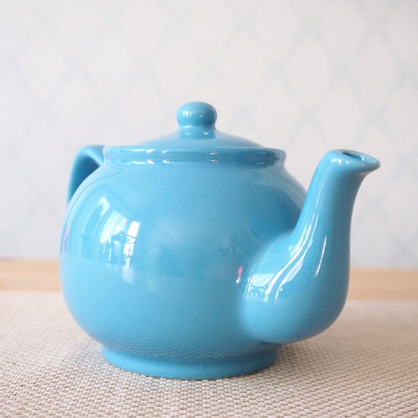 1100l Vibrant Blue Fine Stoneware Teapot By Price And Kensington