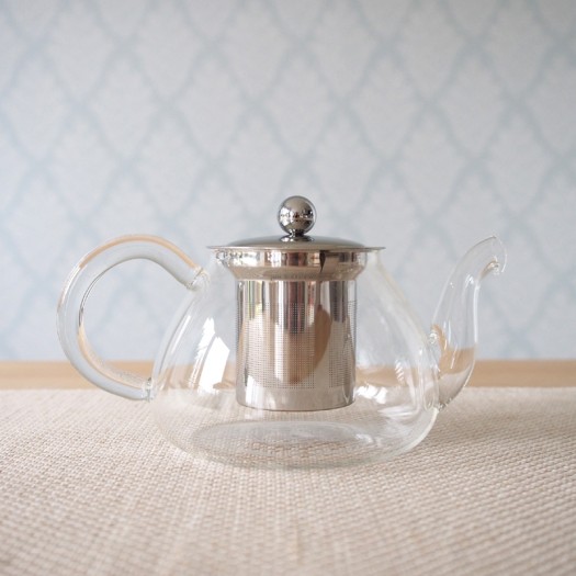 700ml Glass Teapot With Stainless Steel Infuser