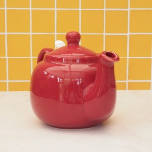 Buy London Pottery Globe Polka Dot Teapot with Strainer, Ceramic,  Red/White, 2 Cup Capacity (500 ml) Online at desertcartINDIA