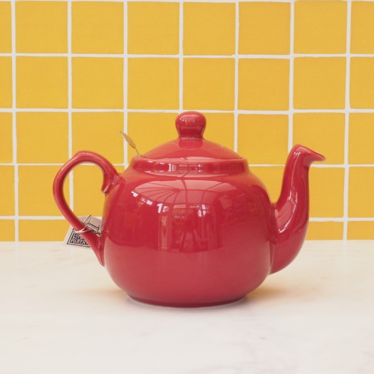London Pottery Pink Farmhouse Teapot 4 Cup Capacity