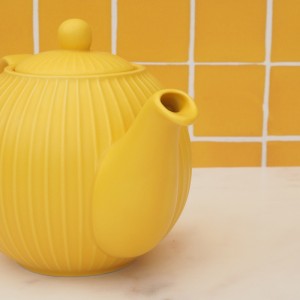 900ml London Pottery Yellow Textured Teapot 900ml London Pottery Yellow Textured Teapot