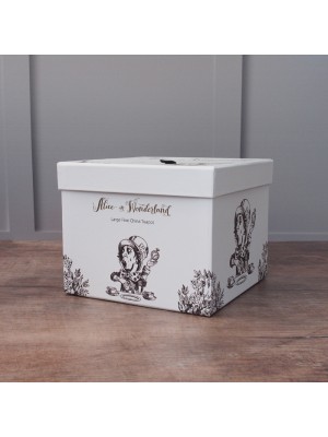 1.1l Alice In Wonderland Large Fine China Teapot