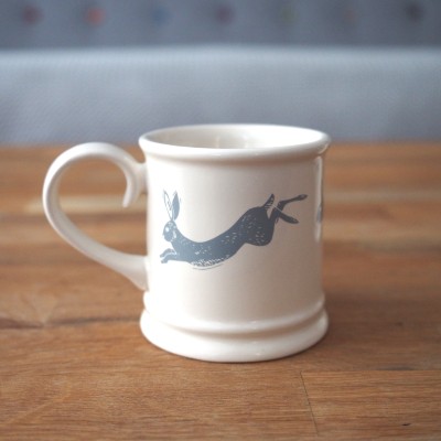 Small Artisan Hare Tankard Mug