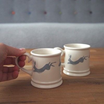 Small Artisan Hare Tankard Mug