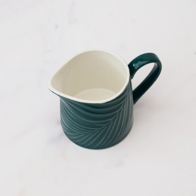 220ml Bali Dark Green Porcelain Milk Jug