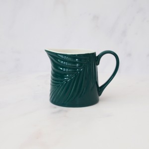 220ml Bali Dark Green Porcelain Milk Jug 220ml Bali Dark Green Porcelain Milk Jug
