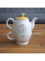Bee Happy Tea For One Teapot Set With A Pot And A Cup