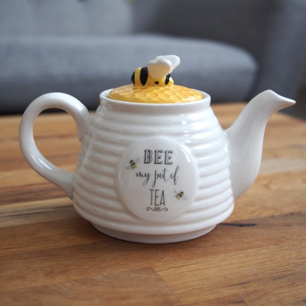 Bee Happy Tea For One Teapot Set With A Pot And A Cup