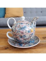 Golden Lily Fine China Teapot For One