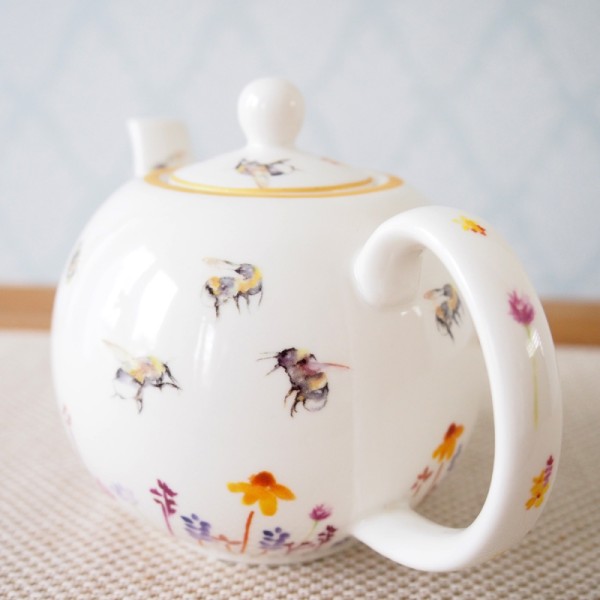 1L Busy Bees Fine China Teapot