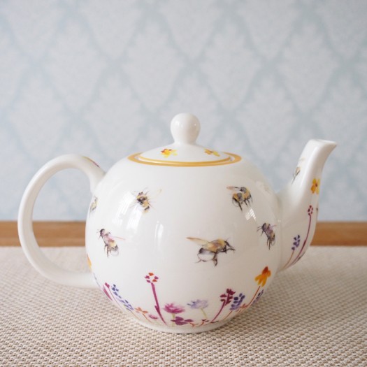 1L Busy Bees Fine China Teapot