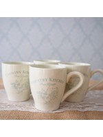 Country Kitchen Set Of 4 Mugs