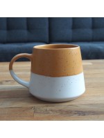 370ml Dipped 2 Tone Mug For Tea Or Coffee Colour Options Available