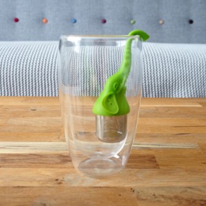 Silicone And Stainless Steel Elephant Loose Leaf Tea Infuser Silicone And Stainless Steel Elephant Loose Leaf Tea Infuser
