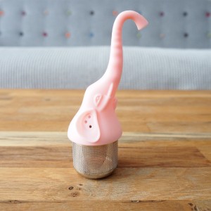 Silicone And Stainless Steel Elephant Loose Leaf Tea Infuser Silicone And Stainless Steel Elephant Loose Leaf Tea Infuser