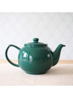 1100l Glossy Emerald Teapot For Loose Leaf Teas