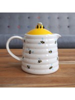 850ml Sweet Bee Durable Stoneware Loose Leaf Teapot