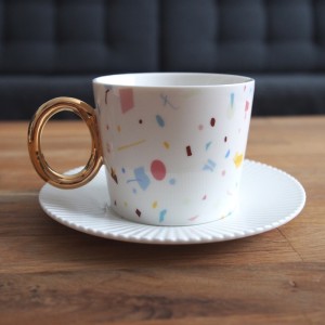 Miami 2 Cups And Saucers Set Miami 2 Cups And Saucers Set