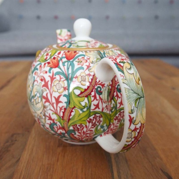 1l Golden Lily Fine China Stoneware Teapot 