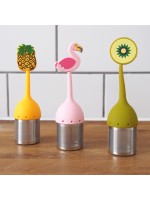 Colourful Silicone Infuser With A Stainless Steel Mesh