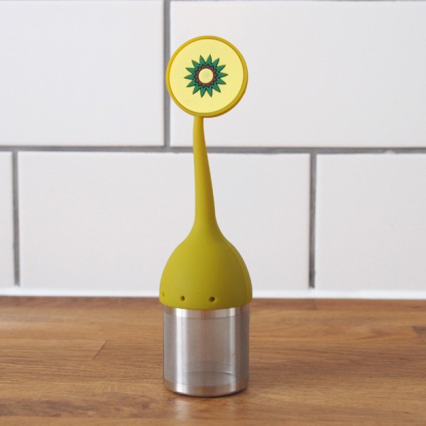 Colourful Silicone Infuser With A Stainless Steel Mesh