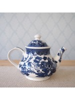 1.2L Vintage Churchill Georgian Blue Teapot 